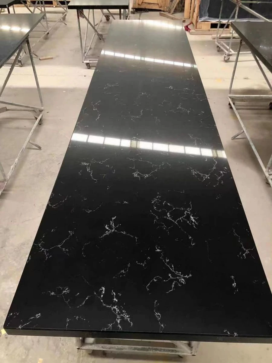 black quartz with white veins black quartz with white veins