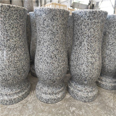 Grey Stone Vase