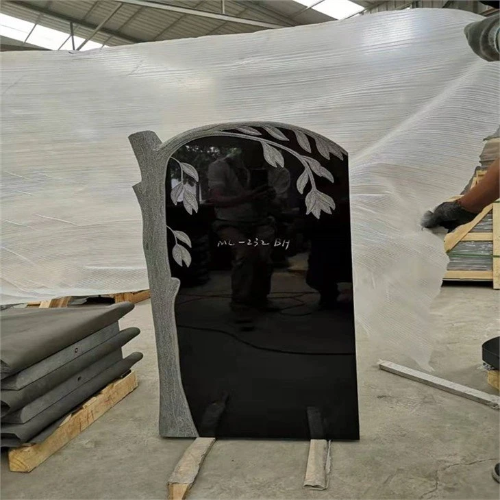 Tree headstone SHANXI BLACK