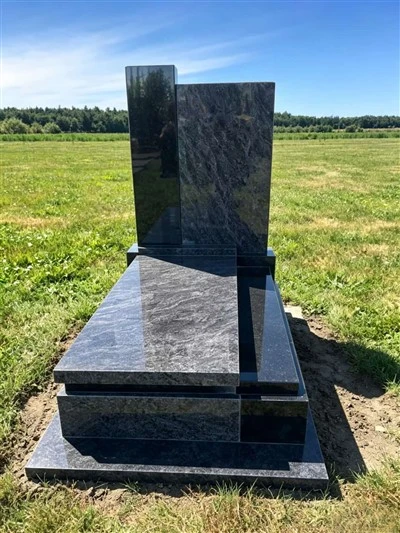 Bahama plavi granit Tombstone